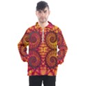 Art Pattern Fractal Design Abstract Artwork Men s Half Zip Pullover View1