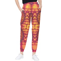 Art Pattern Fractal Design Abstract Artwork Tapered Pants by Ravend