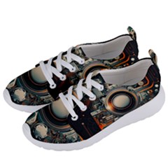 Illustrations Technology Robot Internet Processor Women s Lightweight Sports Shoes by Ravend