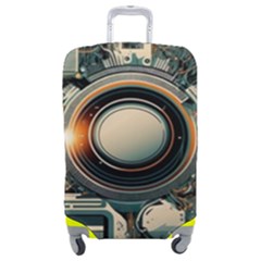 Illustrations Technology Robot Internet Processor Luggage Cover (medium) by Ravend