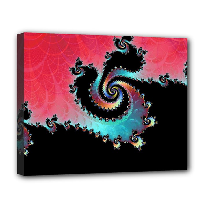 Fractals Abstract Art Digital Art Abstract Art Deluxe Canvas 20  x 16  (Stretched)