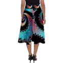 Fractals Abstract Art Digital Art Abstract Art Perfect Length Midi Skirt View2