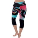 Fractals Abstract Art Digital Art Abstract Art Lightweight Velour Capri Yoga Leggings View4