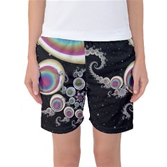 Fractal Math Abstract Abstract Art Digital Art Women s Basketball Shorts by Ravend