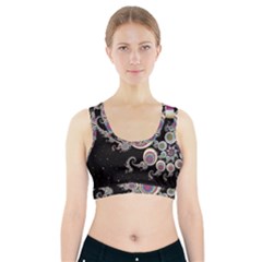 Fractal Math Abstract Abstract Art Digital Art Sports Bra With Pocket by Ravend