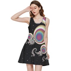 Fractal Math Abstract Abstract Art Digital Art Inside Out Racerback Dress by Ravend