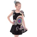 Fractal Math Abstract Abstract Art Digital Art Kids  Tie Up Tunic Dress View1