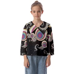 Fractal Math Abstract Abstract Art Digital Art Kids  Sailor Shirt by Ravend