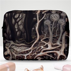 Tree Nature Landscape Forest Make Up Pouch (large) by Ravend