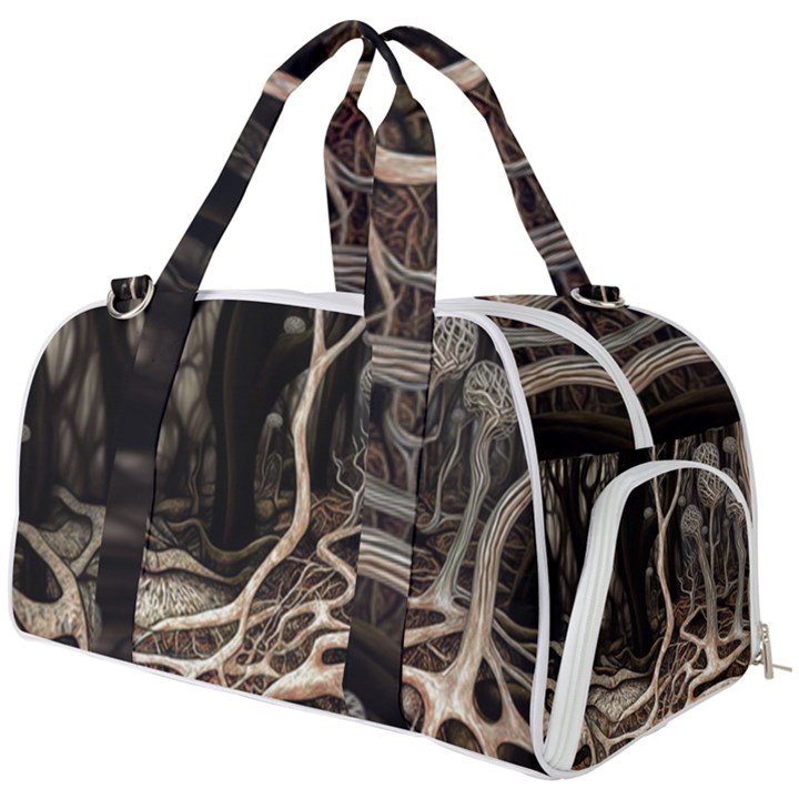 Tree Nature Landscape Forest Burner Gym Duffel Bag