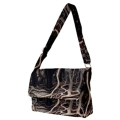 Tree Nature Landscape Forest Full Print Messenger Bag (m) by Ravend