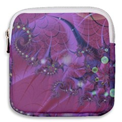 Fractal Math Abstract Abstract Art Digital Arts Mini Square Pouch by Ravend