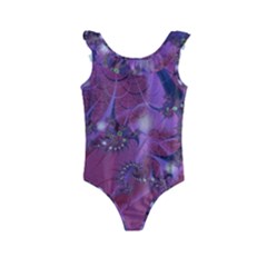 Fractal Math Abstract Abstract Art Digital Arts Kids  Frill Swimsuit by Ravend