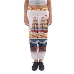 Ai Generated Noodles Pirate Chinese Food Food Women s Jogger Sweatpants by danenraven