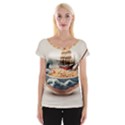 Ai Generated Noodles Pirate Chinese Food Food Cap Sleeve Top View1