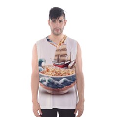 Ai Generated Noodles Pirate Chinese Food Food Men s Basketball Tank Top by danenraven