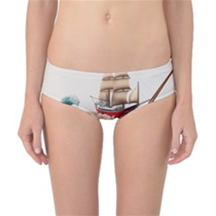 Ai Generated Noodles Pirate Chinese Food Food Classic Bikini Bottoms by danenraven