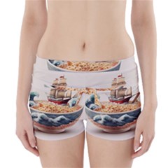 Ai Generated Noodles Pirate Chinese Food Food Boyleg Bikini Wrap Bottoms by danenraven