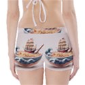 Ai Generated Noodles Pirate Chinese Food Food Boyleg Bikini Wrap Bottoms View2