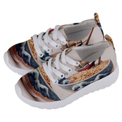 Ai Generated Noodles Pirate Chinese Food Food Kids  Lightweight Sports Shoes by danenraven