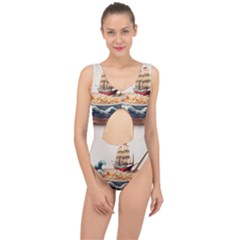 Ai Generated Noodles Pirate Chinese Food Food Center Cut Out Swimsuit by danenraven