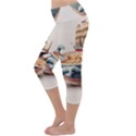 Ai Generated Noodles Pirate Chinese Food Food Lightweight Velour Capri Yoga Leggings View2