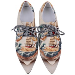 Ai Generated Noodles Pirate Chinese Food Food Pointed Oxford Shoes by danenraven