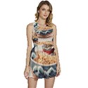 Ai Generated Noodles Pirate Chinese Food Food Sleeveless High Waist Mini Dress View1