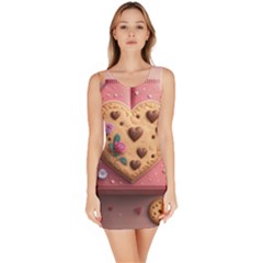 Cookies Valentine Heart Holiday Gift Love Bodycon Dress by danenraven