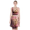 Cookies Valentine Heart Holiday Gift Love Racerback Midi Dress View1