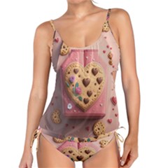 Cookies Valentine Heart Holiday Gift Love Tankini Set by danenraven