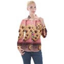 Cookies Valentine Heart Holiday Gift Love Women s Long Sleeve Pocket Shirt View1