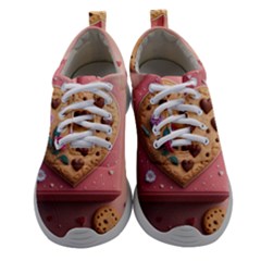 Cookies Valentine Heart Holiday Gift Love Women Athletic Shoes by danenraven