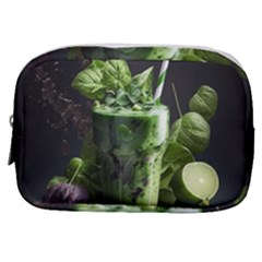 Ai Generated Drink Spinach Smooth Apple Ginger Make Up Pouch (small) by danenraven