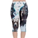 Ai Generated Viking God Fantasy Dog Norse Man Velvet Capri Leggings  View2