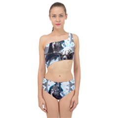 Ai Generated Viking God Fantasy Dog Norse Man Spliced Up Two Piece Swimsuit by danenraven