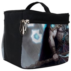 Ai Generated Viking God Fantasy Dog Norse Man Make Up Travel Bag (big) by danenraven