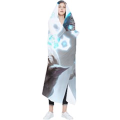 Ai Generated Viking God Fantasy Dog Norse Man Wearable Blanket by danenraven