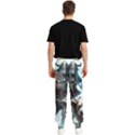 Ai Generated Viking God Fantasy Dog Norse Man Men s Elastic Waist Pants View2