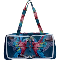 Birds Parrots Love Ornithology Species Fauna Multi Function Bag by danenraven