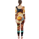 Ai Generated Breakfast Egg Beans Toast Plate Long Sleeve Catsuit View2