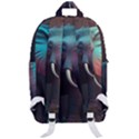 Ai Generated Elephant Tusks Trunk Wildlife Africa Classic Backpack View3