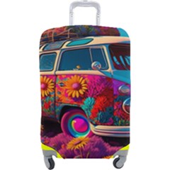 Ai Generated Beetle Volkswagen Bug Car Bus Luggage Cover (large) by danenraven