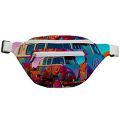 Ai Generated Beetle Volkswagen Bug Car Bus Fanny Pack by danenraven