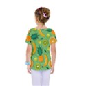 Fruit Tropical Pattern Design Art Pattern Kids  One Piece Tee View2