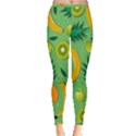 Fruit Tropical Pattern Design Art Pattern Inside Out Leggings View3