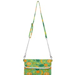 Fruit Tropical Pattern Design Art Pattern Mini Crossbody Handbag by Ravend