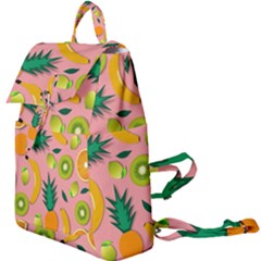 Fruits Tropical Pattern Design Art Buckle Everyday Backpack by Ravend