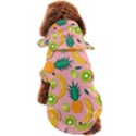 Fruits Tropical Pattern Design Art Dog Coat View2