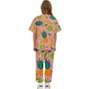 Fruits Tropical Pattern Design Art Kids  Tee and Pants Sports Set View4